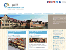 Tablet Screenshot of industriemuseum-lauf.de